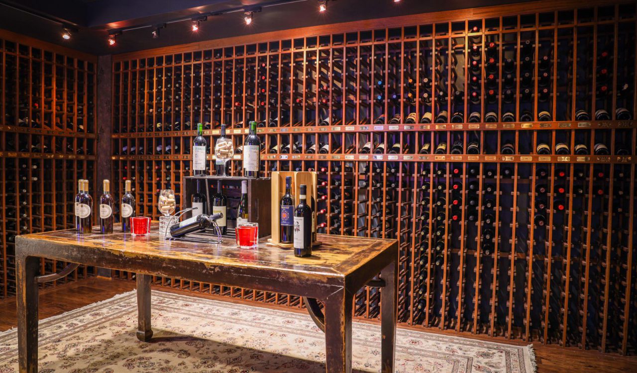Wine Display at Buhl