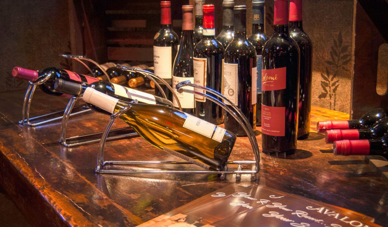 Wine Display at Buhl